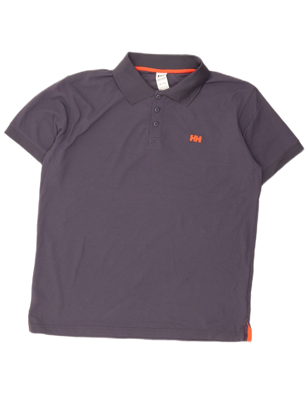Helly Hansen Mens Polo Shirt 2XL Purple Polyamide