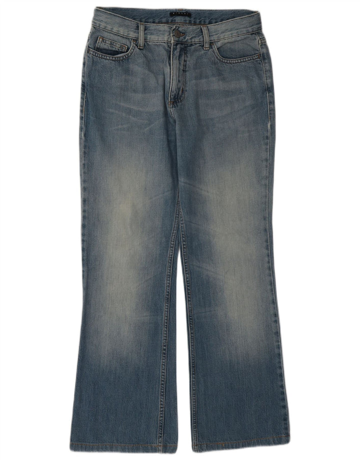 Sisley Womens Bootcut Jeans IT 42 Medium W30 L30 Blue Cotton