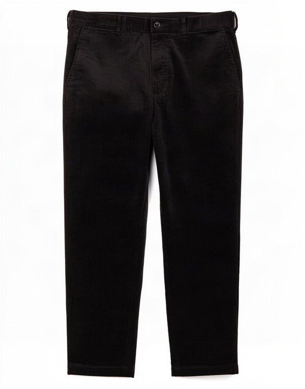 Marks & Spencer Mens Straight Corduroy Trousers W38 L29 Navy Blue Cotton