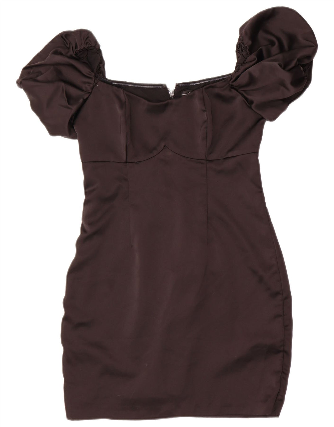 Guess Womens Off Shoulder Bodycon Dress UK 8 Small Black Polyester