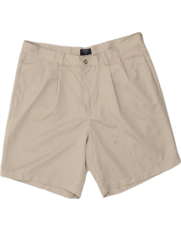 DOCKERS Mens Chino Shorts W38 XL  Beige Vintage Dockers and Second-Hand Dockers from Messina Hembry 