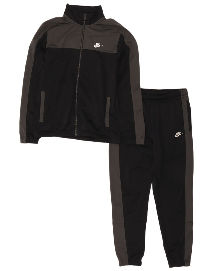 Nike Mens Full Tracksuit Medium Black Colourblock