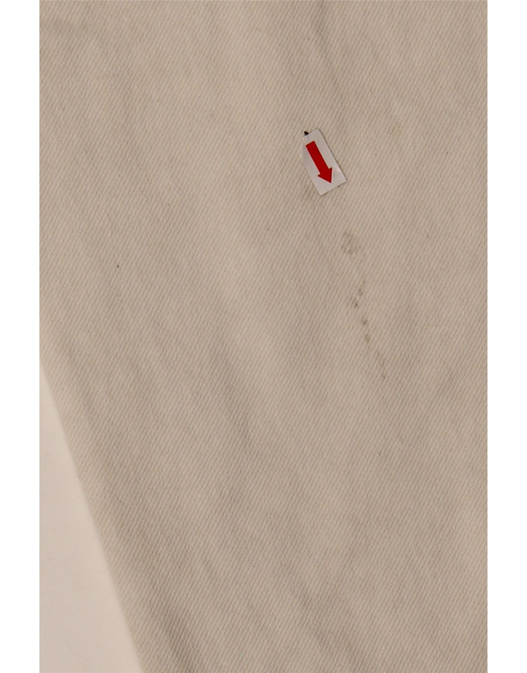 ZARA Girls Distressed High Waist Tapered Jeans 13-14 Years W28 L22 White