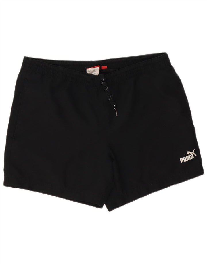 Puma Mens Sport Shorts Small Black Polyester