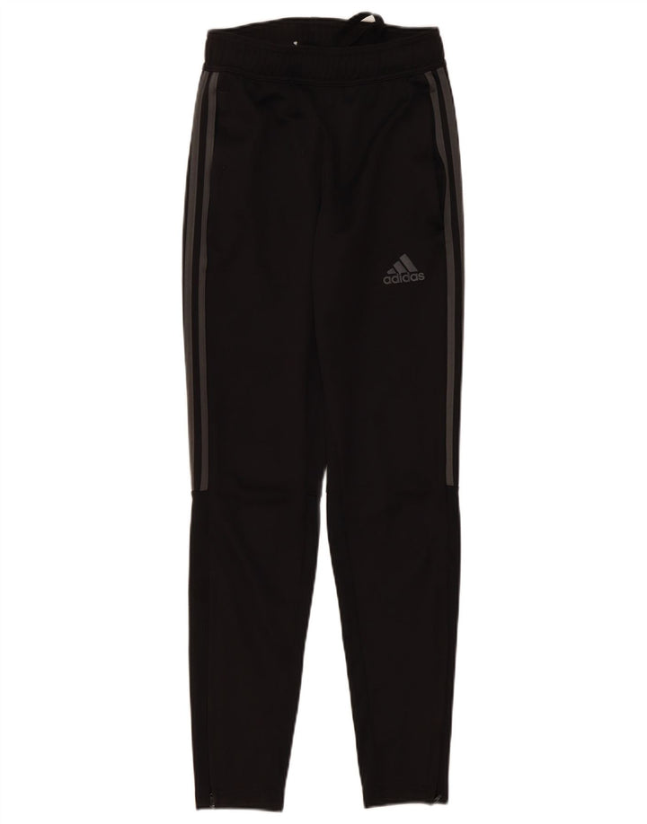 Adidas Mens Aeroready Tracksuit Trousers XS  Black Polyester
