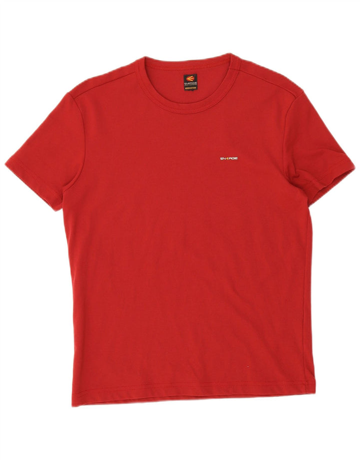 ENERGIE Womens T-Shirt Top UK 16 Large Red