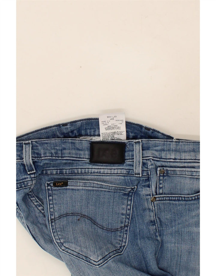 LEE Womens Jade Straight Jeans W31 L28 Blue Cotton Vintage Lee and Second-Hand Lee from Messina Hembry 