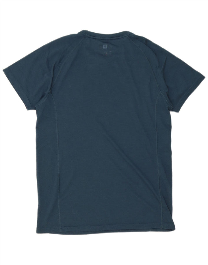 Mountain Warehouse Mens T-Shirt Top Medium Navy Blue Polyester