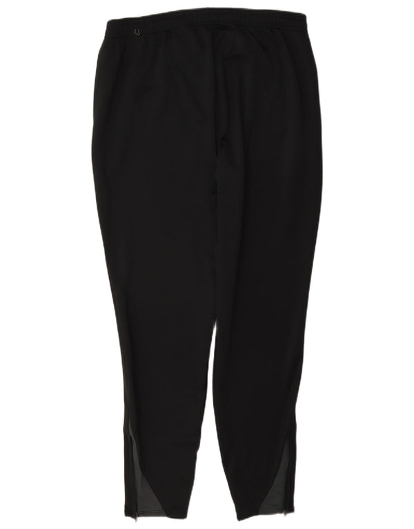 Nike Mens Dri Fit Slim Tracksuit Trousers Large Black Colourblock Polyester
