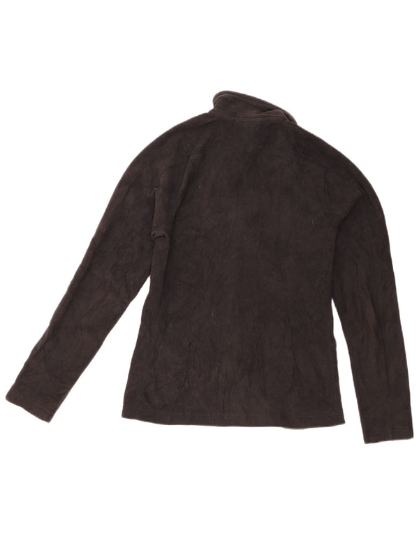 The North Face Womens Fleece Jacket UK 10 Small Black Polyester