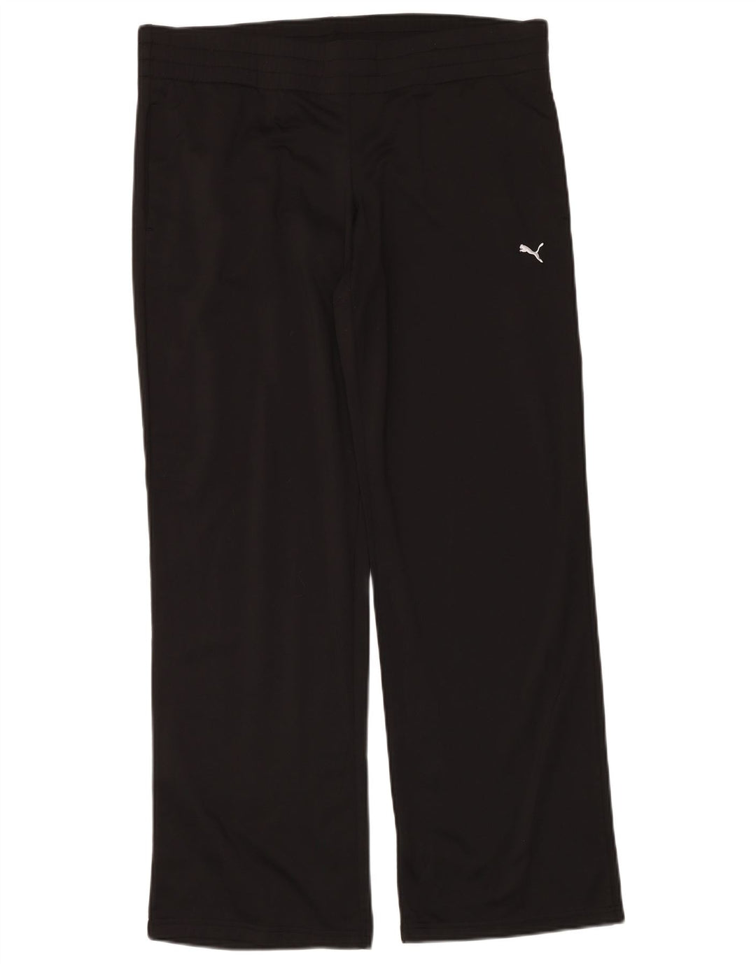 PUMA Womens Tracksuit Trousers UK 14 Large Black Polyester