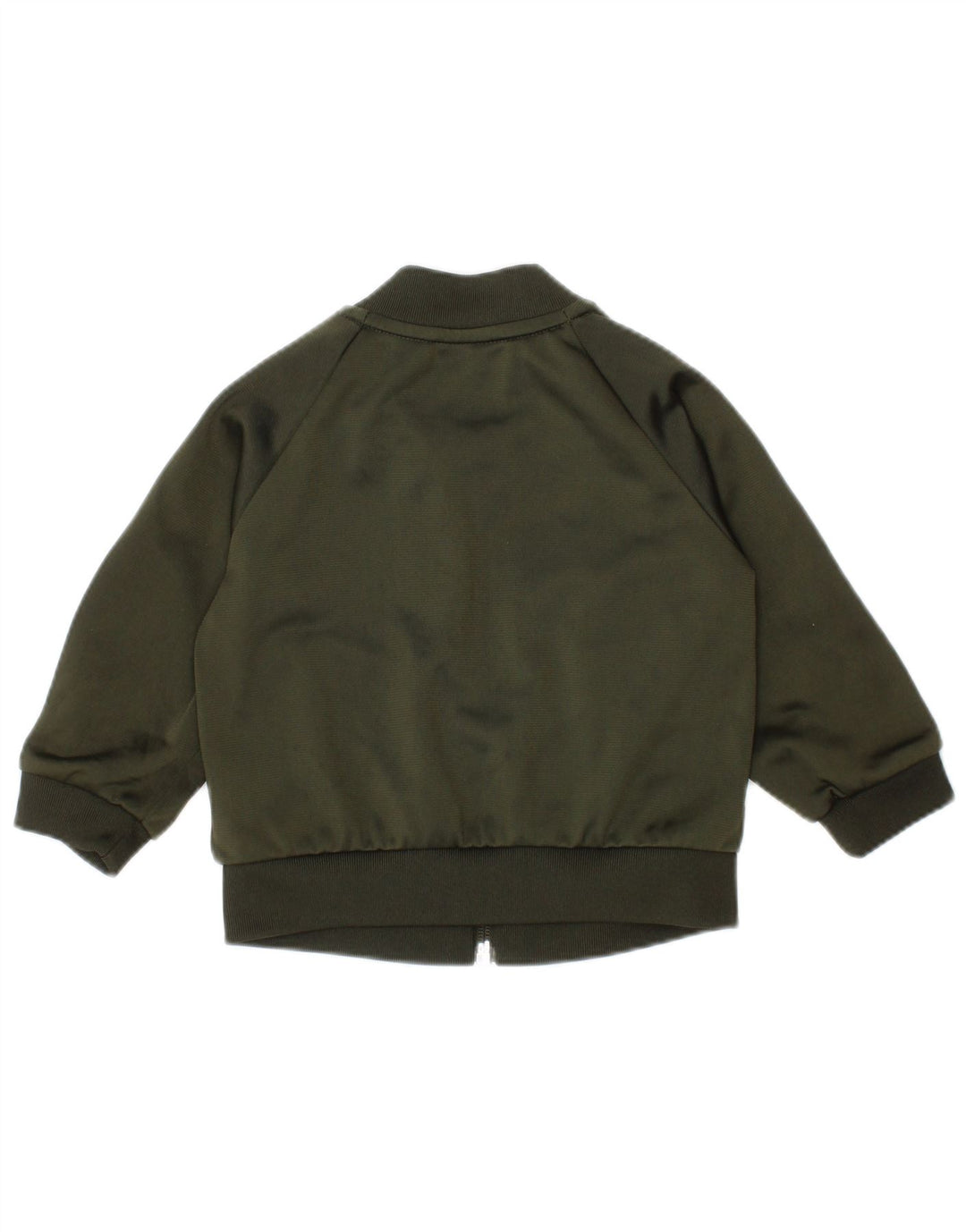 ADIDAS Baby Boys Tracksuit Top Jacket 3-6 Months Khaki Polyester