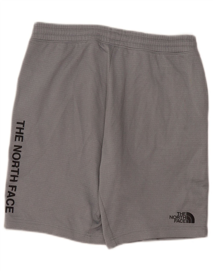 THE NORTH FACE Boys Graphic Sport Shorts 14-15 Years XL Grey Polyester