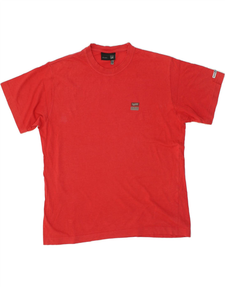 GAS Mens Graphic T-Shirt Top XL Red | Vintage Gas | Thrift | Second-Hand Gas | Used Clothing | Messina Hembry 