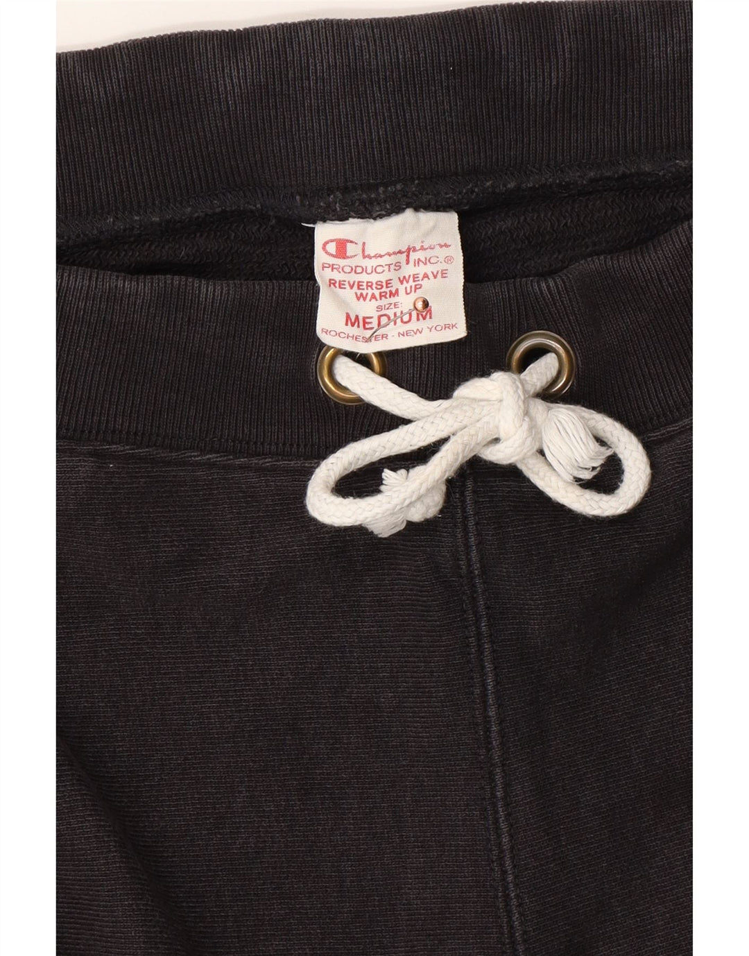 CHAMPION Mens Tracksuit Trousers Joggers Medium  Black