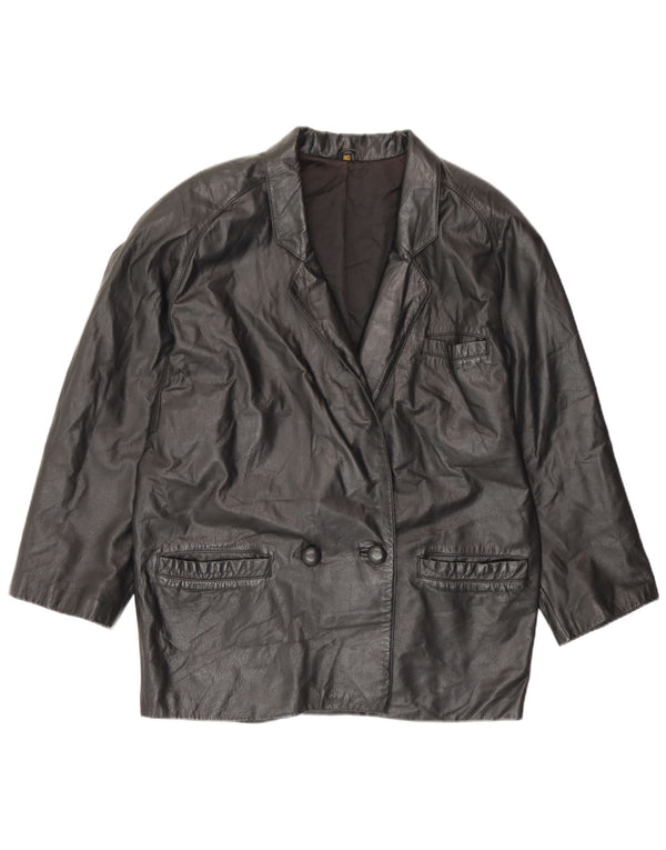 Charles Vogele Womens Oversized Blazer Jacket EU 40 Medium Black