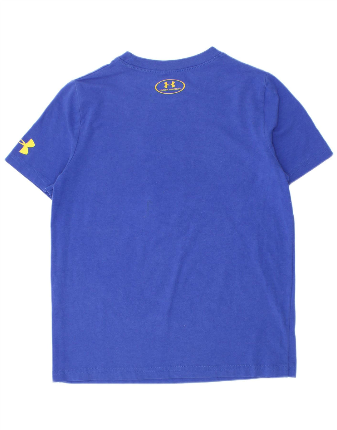 Under Armour Boys Graphic T-Shirt Top 7-8 Years Small Blue