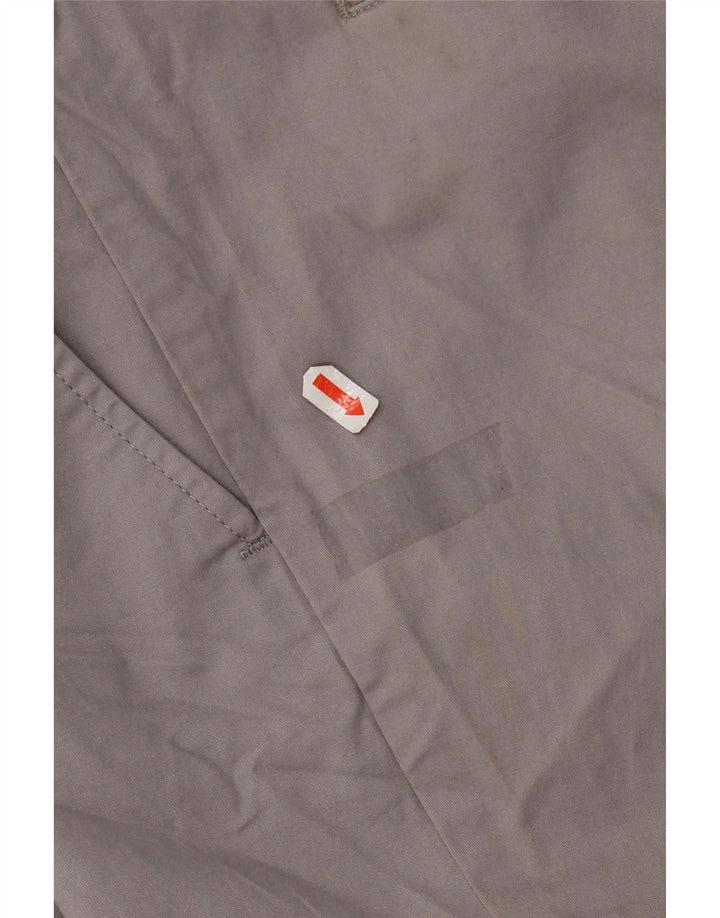 DOCKERS Mens Chino Shorts W48 4XL Grey Cotton