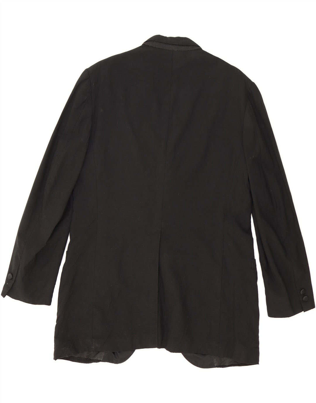 BROOKS BROTHERS Mens 1 Button Blazer Jacket UK 38 Medium Black Wool Vintage Brooks Brothers and Second-Hand Brooks Brothers from Messina Hembry 