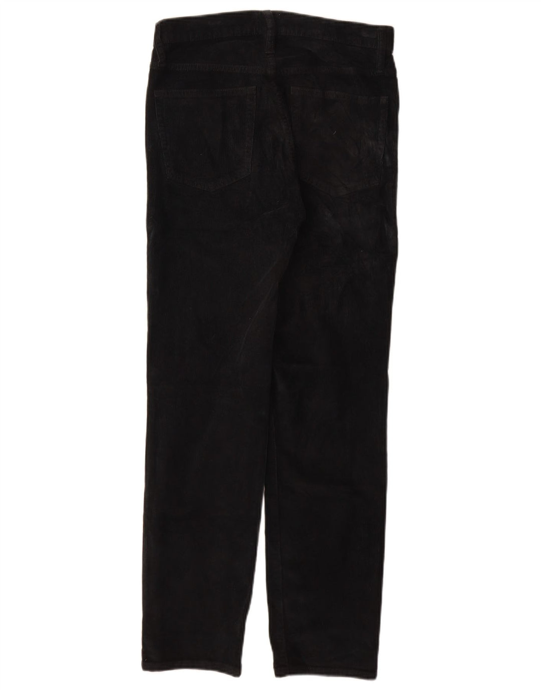 J. CREW Womens Slim Corduroy Trousers W27 L27 Black Cotton