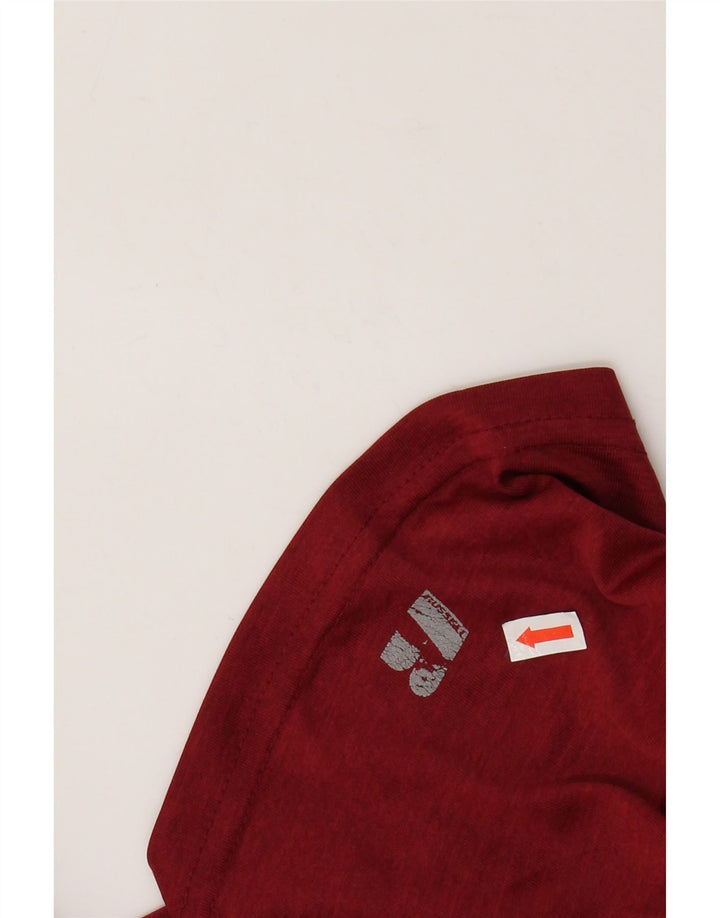 RUSSELL ATHLETIC Mens Dri-Power T-Shirt Top UK 38/40 Medium Red Polyester