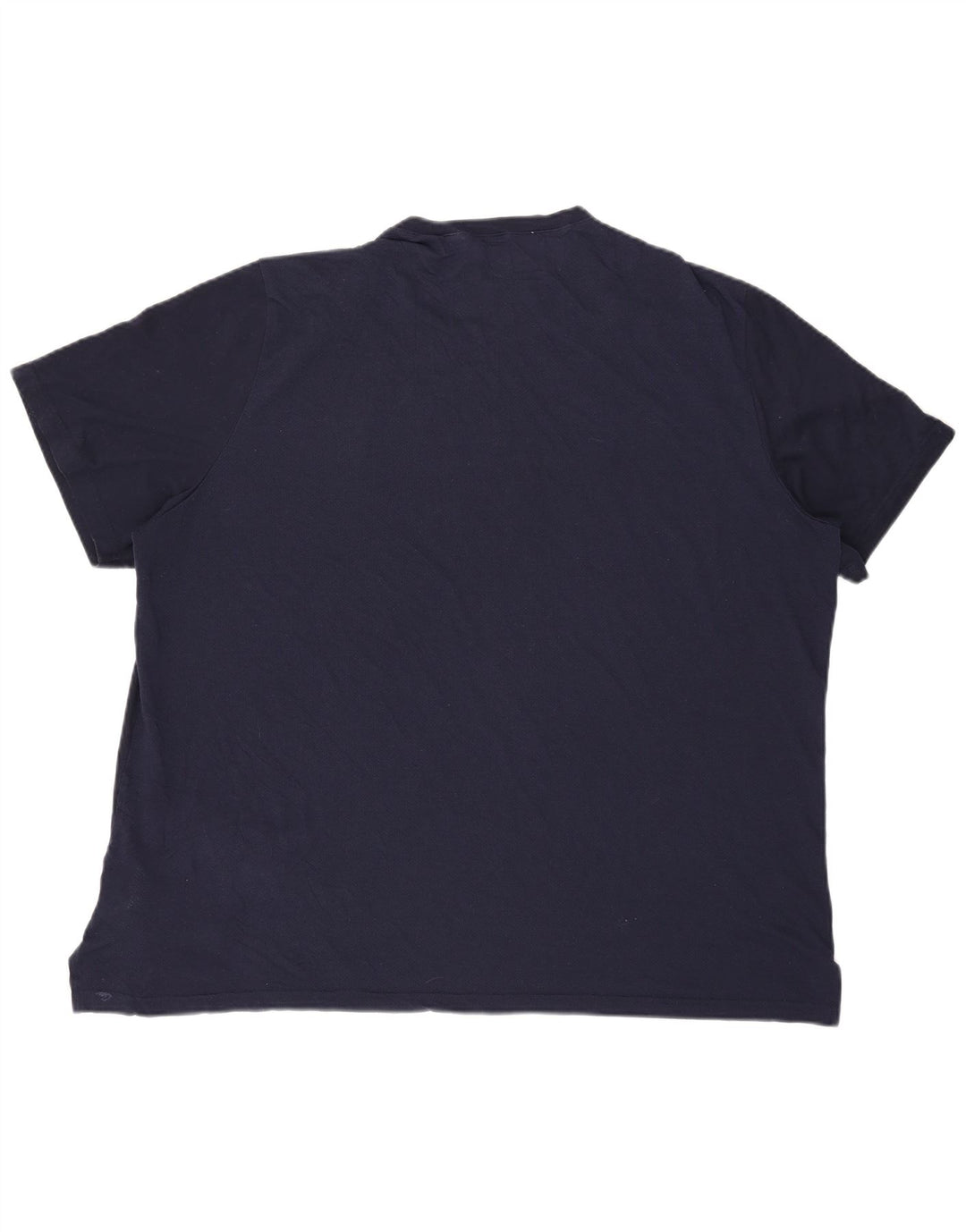Reebok Mens Graphic T-Shirt Top 3XL Navy Blue Polyester