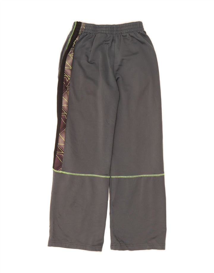 REEBOK Boys Tracksuit Trousers 11-12 Years Medium Grey Colourblock Vintage Reebok and Second-Hand Reebok from Messina Hembry 