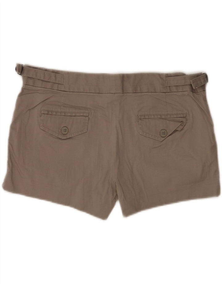 Gap Womens Chino Shorts UK 12 Medium W32  Grey Cotton