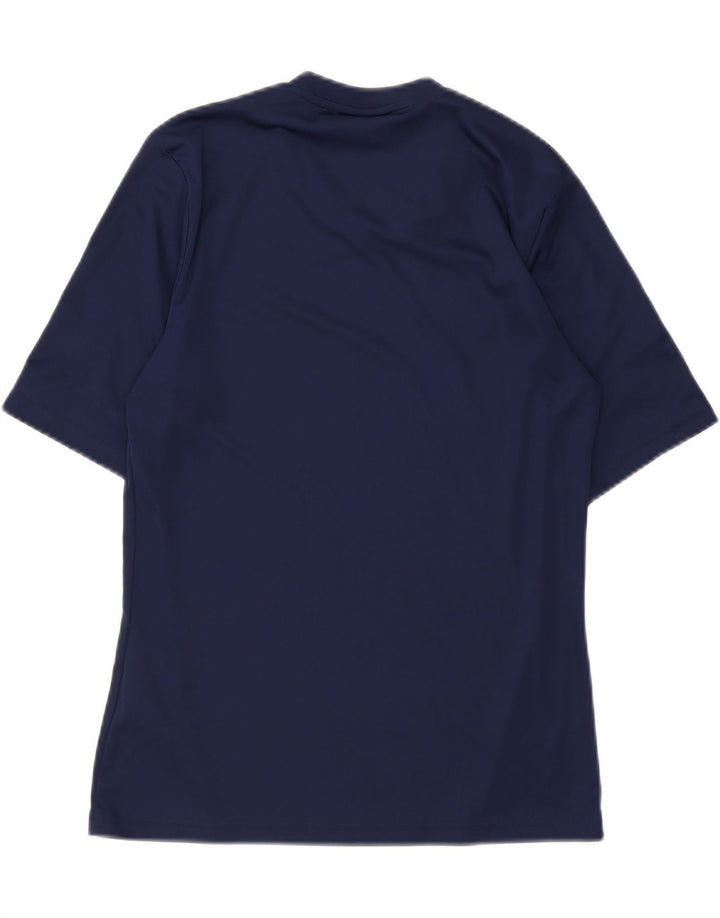 ADIDAS Mens Climalite T-Shirt Top Small Navy Blue Polyester Vintage Adidas and Second-Hand Adidas from Messina Hembry 
