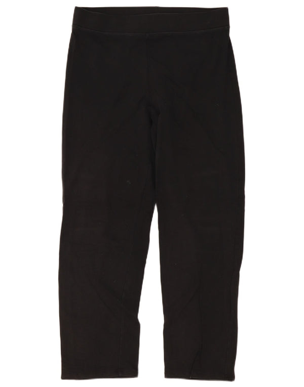 Marks & Spencer Womens Leggings UK 14 Large Black Cotton
