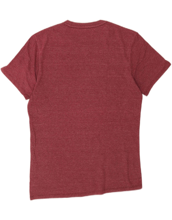 LEVI'S Mens Graphic T-Shirt Top Medium Burgundy
