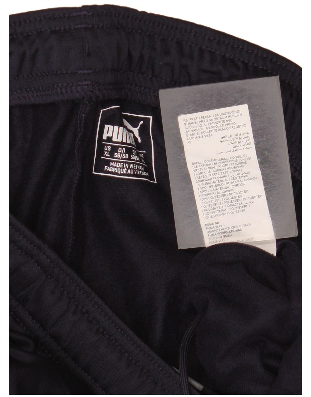 Puma Mens Tracksuit Trousers XL Navy Blue Polyester