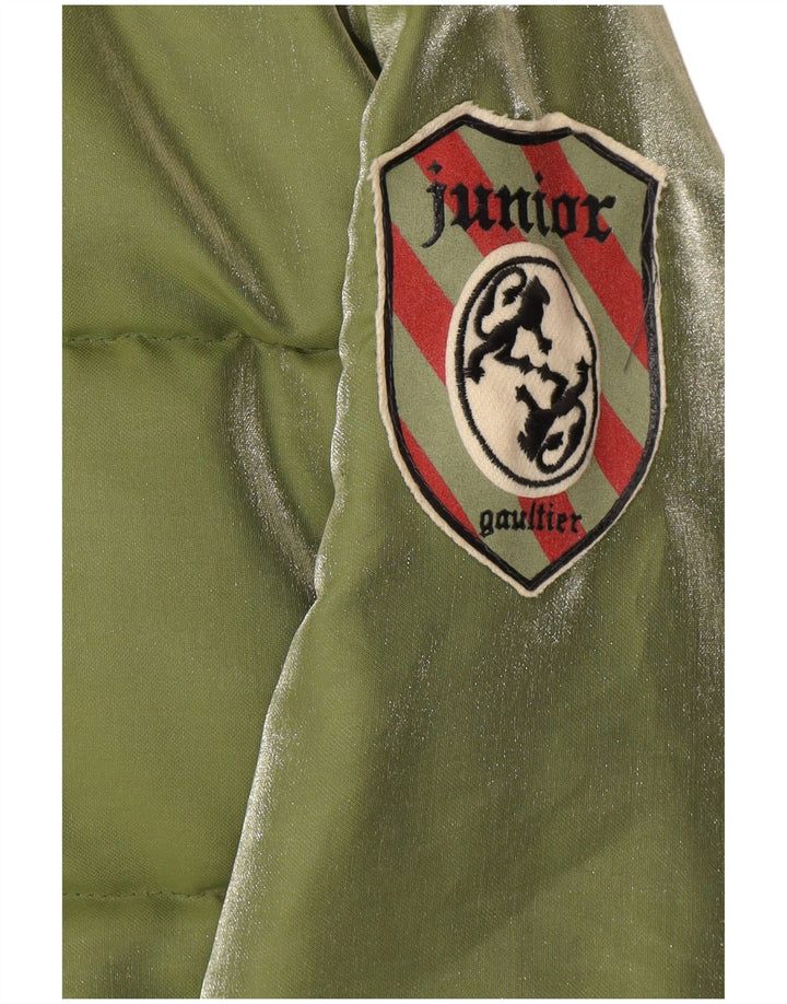 Junior Gaultier Womens Junior IT 42 Medium Green Polyester