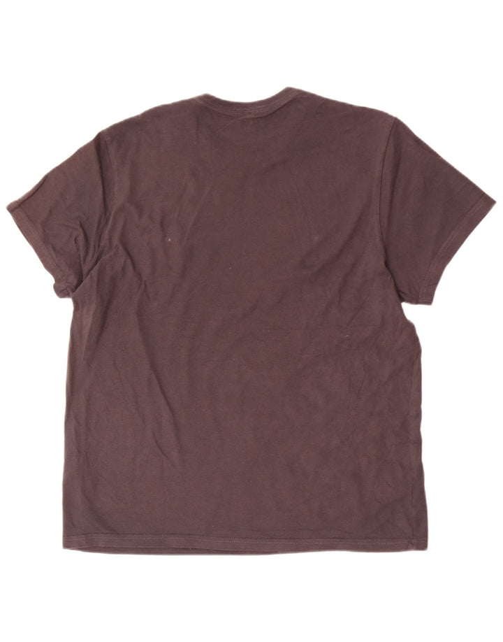 Jack Wills Mens Classic Fit T-Shirt Top Medium Black Cotton