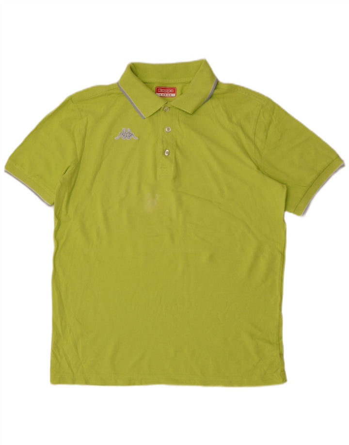 Kappa Mens Polo Shirt Large Green