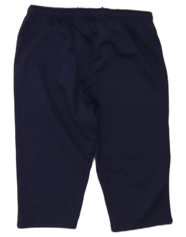 Kappa Boys Bermuda Sport Shorts 11-12 Years Navy Blue Polyester