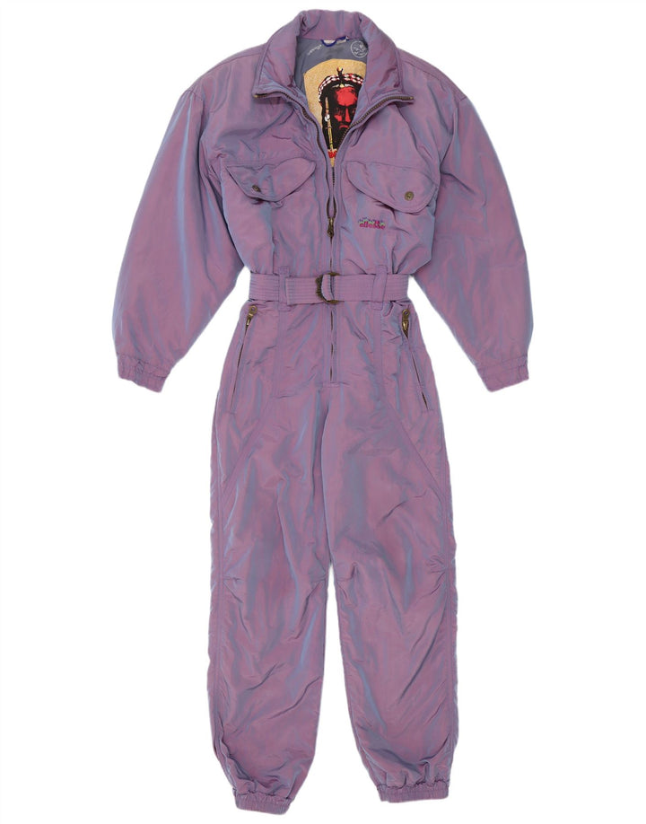 Ellesse Womens Ski Jumpsuit UK 14 Medium Purple