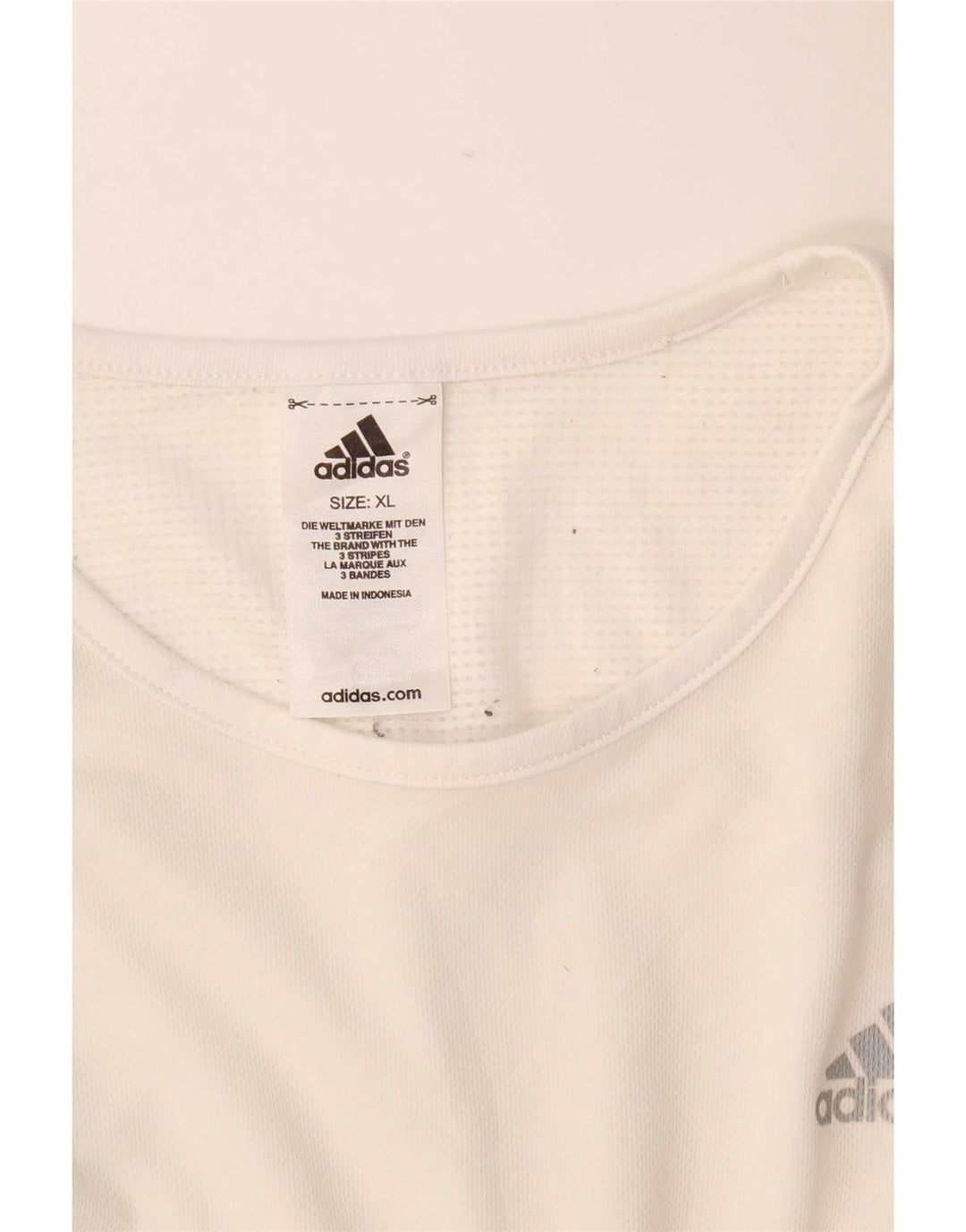 Adidas Mens Vest Top XL White Polyester