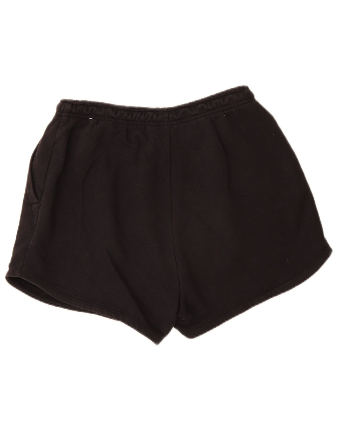 NIKE Womens Loose Fit Sport Shorts UK 12 Medium  Black Cotton