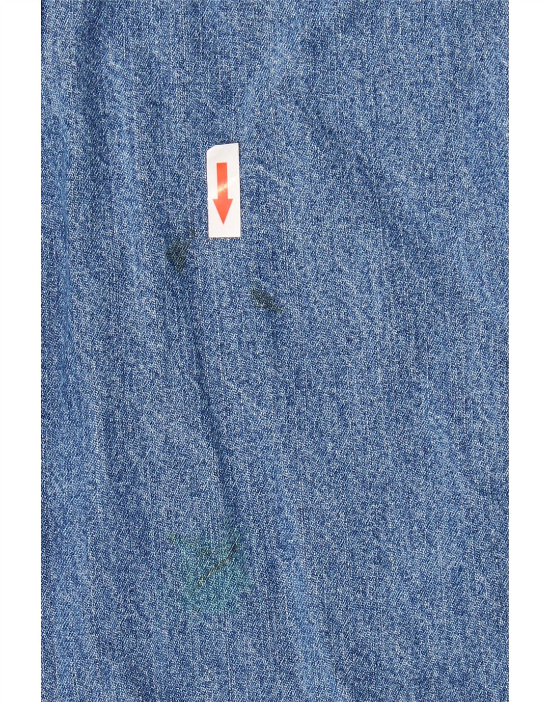 Vintage Womens Dungarees Jeans Size 10/12 Medium W28 L25 Blue Cotton