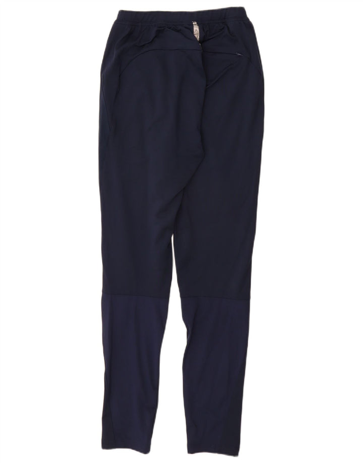 Umbro Mens Tracksuit Trousers Small Navy Blue Polyester