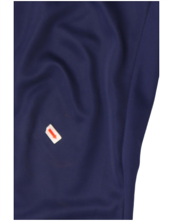 ADIDAS Mens Climalite Tracksuit Trousers Medium Navy Blue Polyester