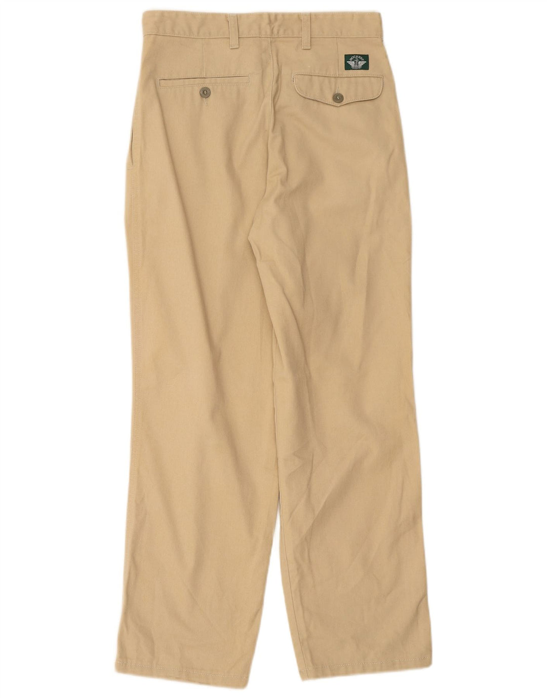 DOCKERS Mens Pegged Chino Trousers W29 L28 Beige Cotton