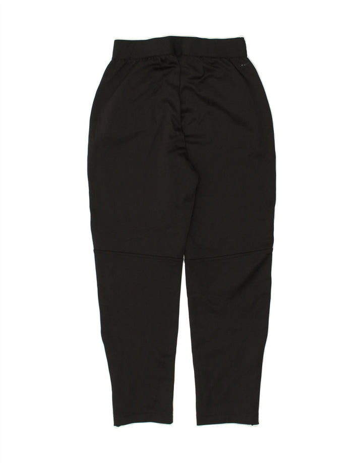 ADIDAS Boys Tracksuit Trousers 11-12 Years Black Polyester | Vintage Adidas | Thrift | Second-Hand Adidas | Used Clothing | Messina Hembry 
