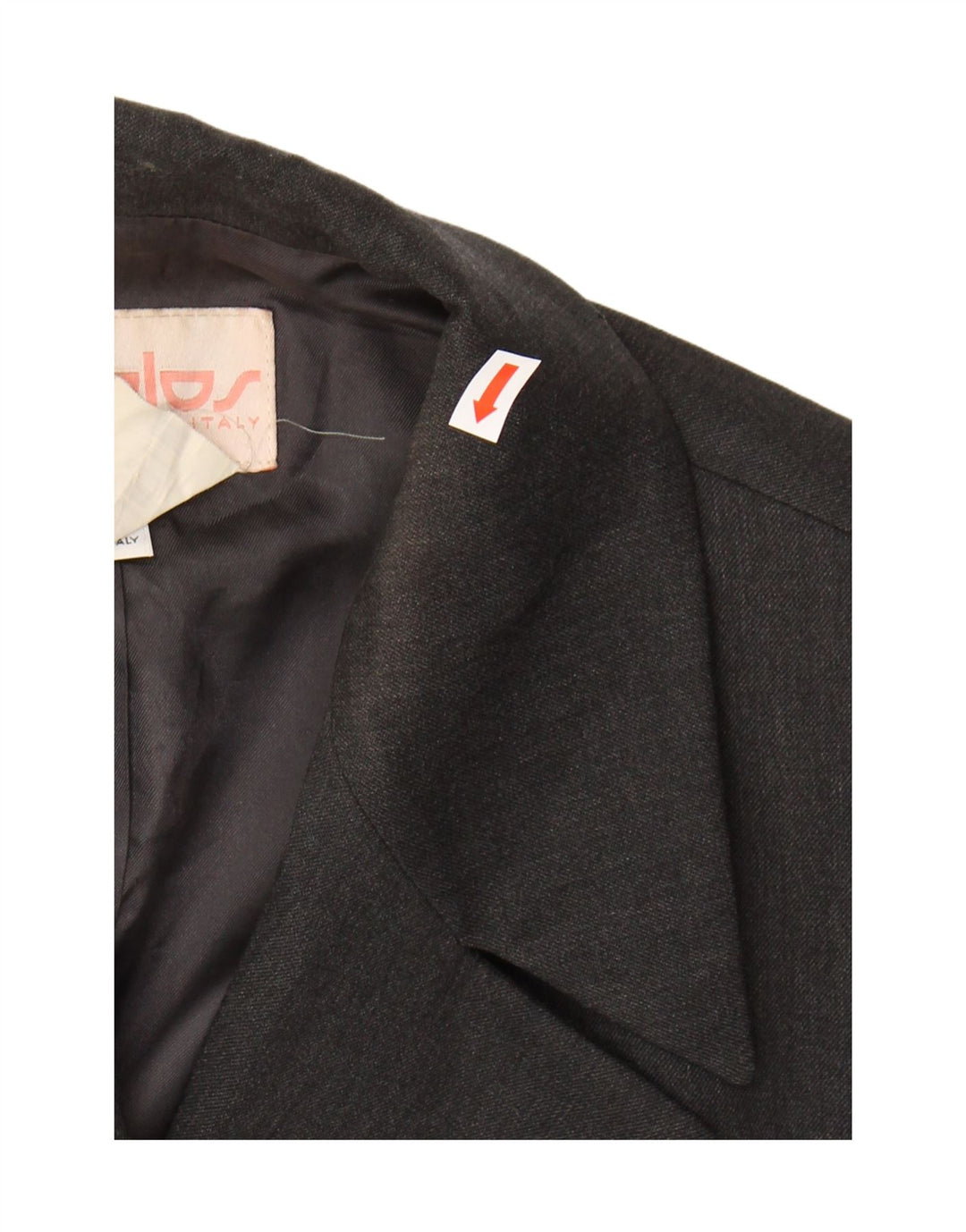 Byblos Womens Double Breasted Blazer Jacket IT 42 Medium Grey Wool