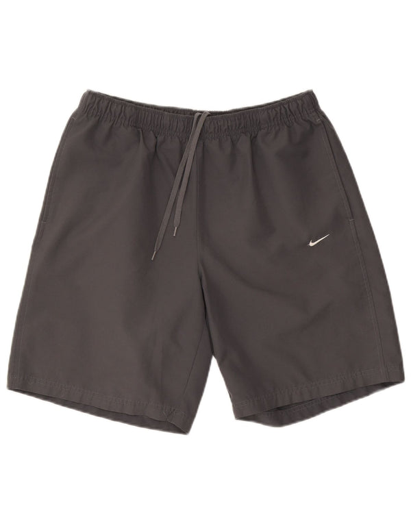 NIKE Mens Sport Shorts Large  Grey Polyester
