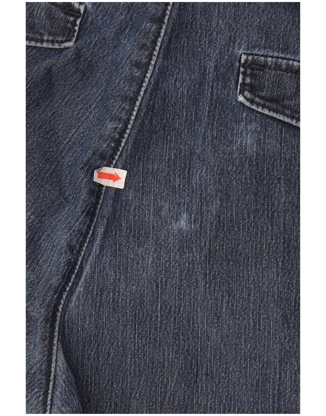 LEE Womens Greensboro Comfort Fit Straight Jeans W32 L26 Blue Cotton