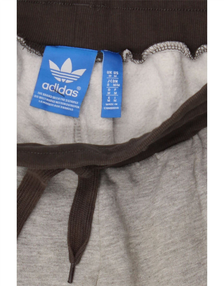 ADIDAS Mens Sport Shorts Medium  Grey Colourblock Cotton