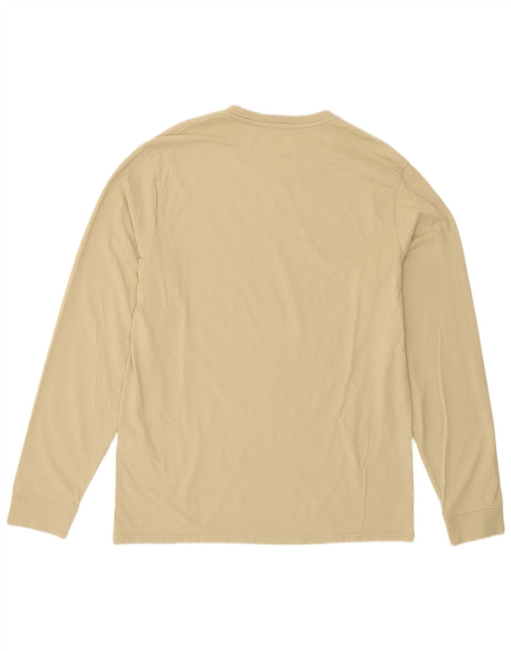Levi's Mens Standard Top Long Sleeve Medium Beige Cotton