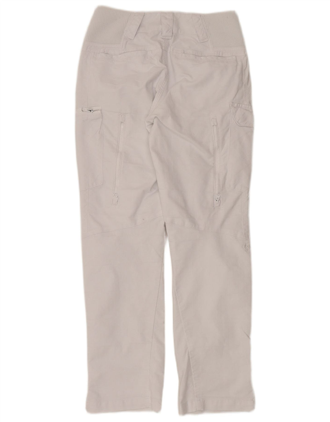 Engelbert Strauss Womens Straight Cargo Trousers UK 8 Small W30 L30 White
